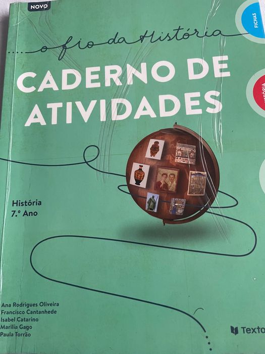 Caderno de atividades história