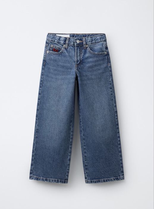 Джинси hello kitty straight Zara 156cm