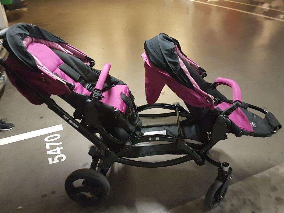 Carrinho de gemeos ZOOM da abc design