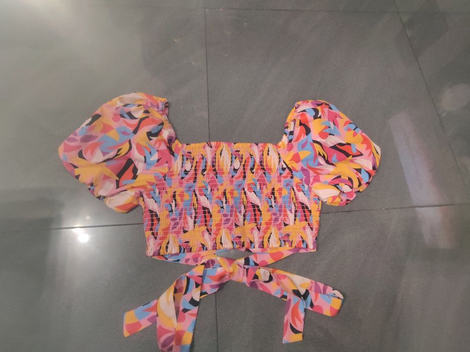 Bluzka damska wiązana