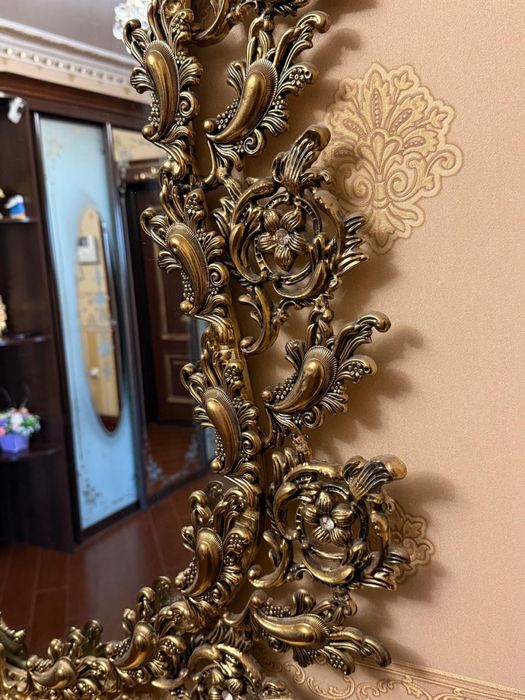 Консоль з дзеркалом латунь Терміново