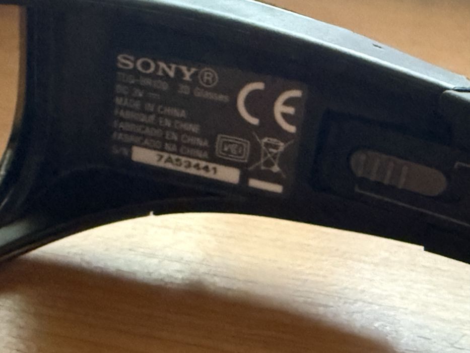 3d окуляри sony в наявності 2 шт