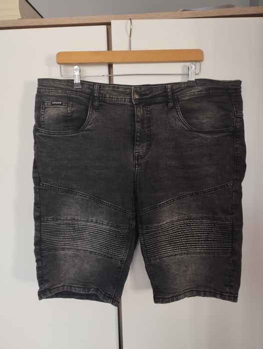 Krótkie spodenki męskie jeansowe Cropp W38 XXL
