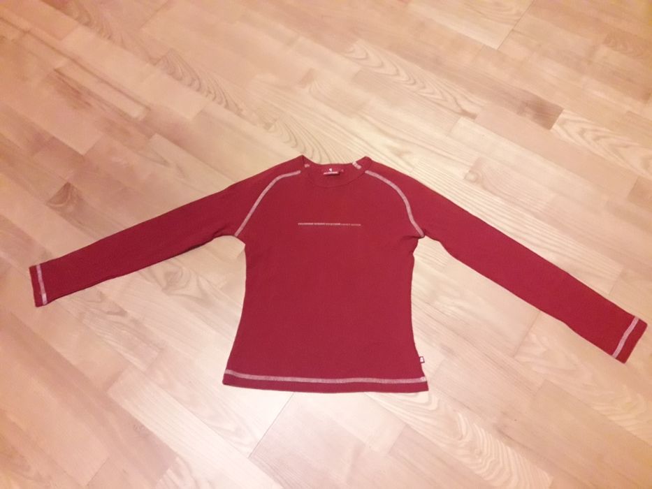 Bluzka z długim rękawem - Longsleeve - czerwona - Diverse