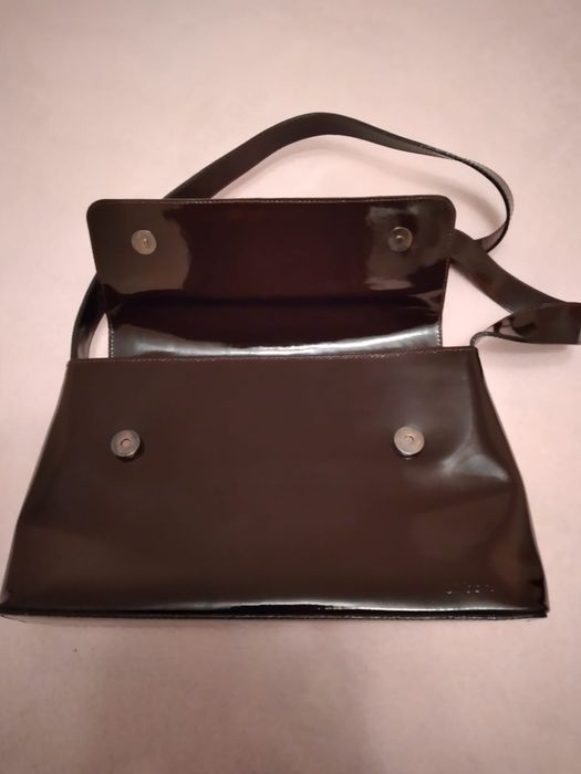 Torebka Baron z lakierowanej skóry Włoskiej