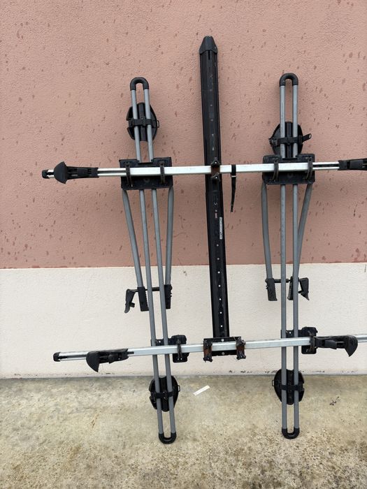 Barras e 2 suporte de bicicletas