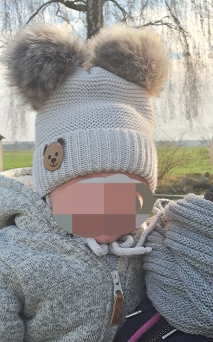 Zestaw na zimę czapka, szalik, rękawiczki