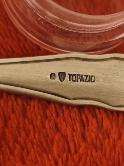 Prata - colher de prata Topazio 17.27g