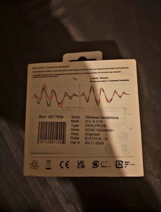 Earbuds Denon pearl Pro