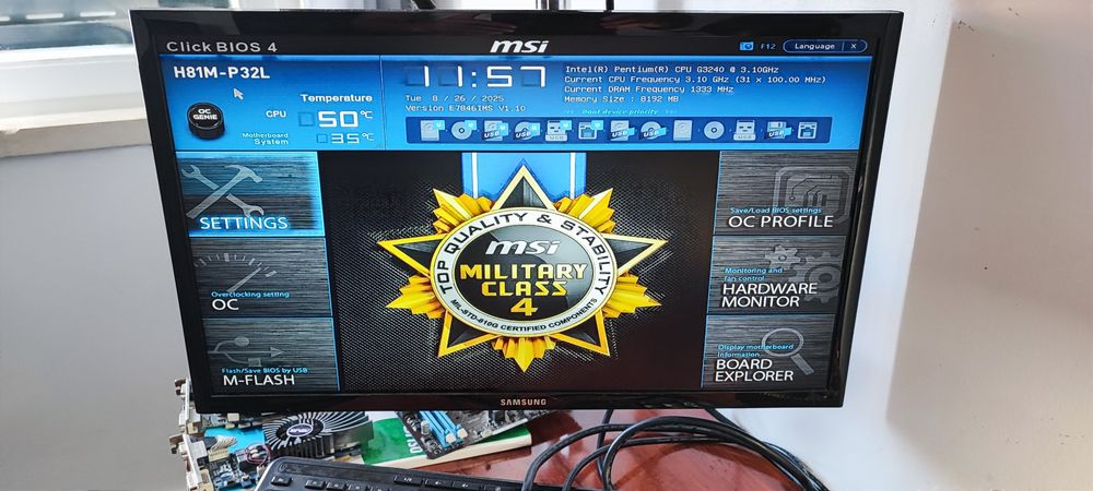 Motherboard MSI H81M-P32L  (LGA/Socket 1150)