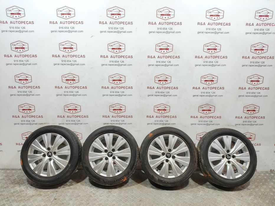 Conjunto Jantes R16 Citroen DS3 Original