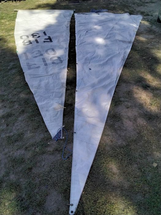 Łódź kabinowa, żaglówka kilowa z wózkiem Victoria