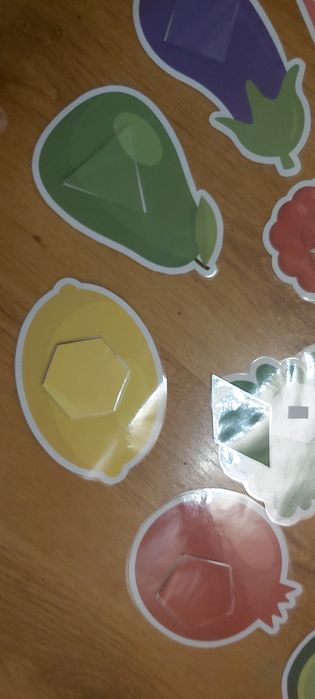 Pomoc dydaktyczna Wyprzedaż -warzywa owoce brakujacy