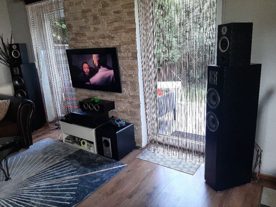 Kino domowe Onkyo TX-SR608 kolumny Grandhigh 2000