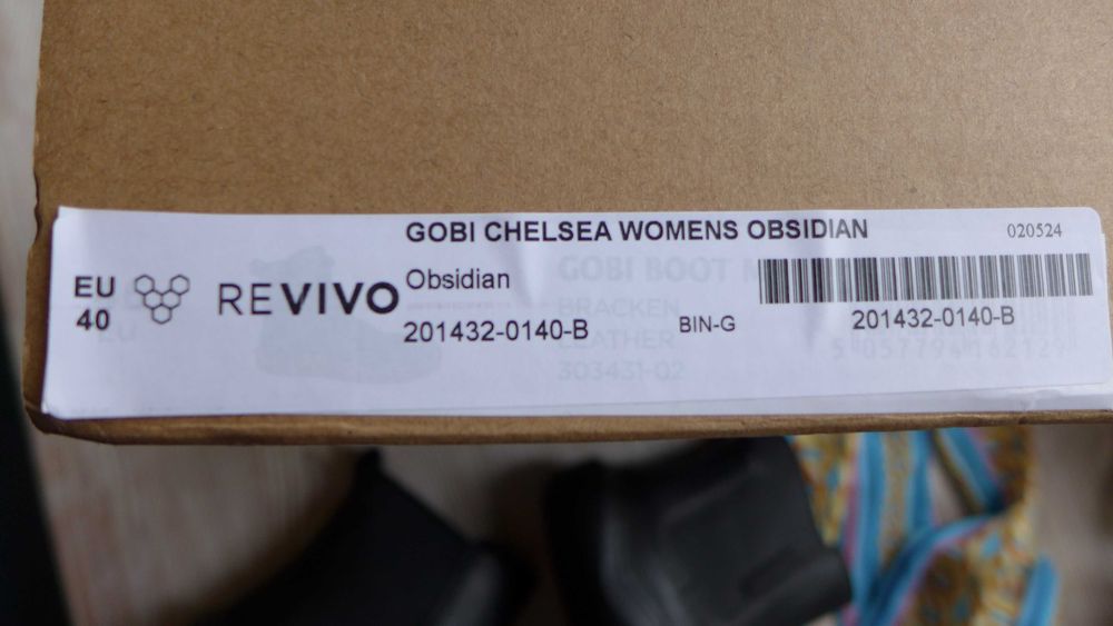 Vivobarefoot Gobi Chelsea 40 sztyblety botki skórzane barefoot zdrowe