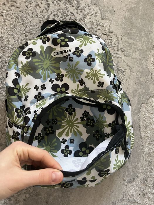 Plecak campus w kwiatki
