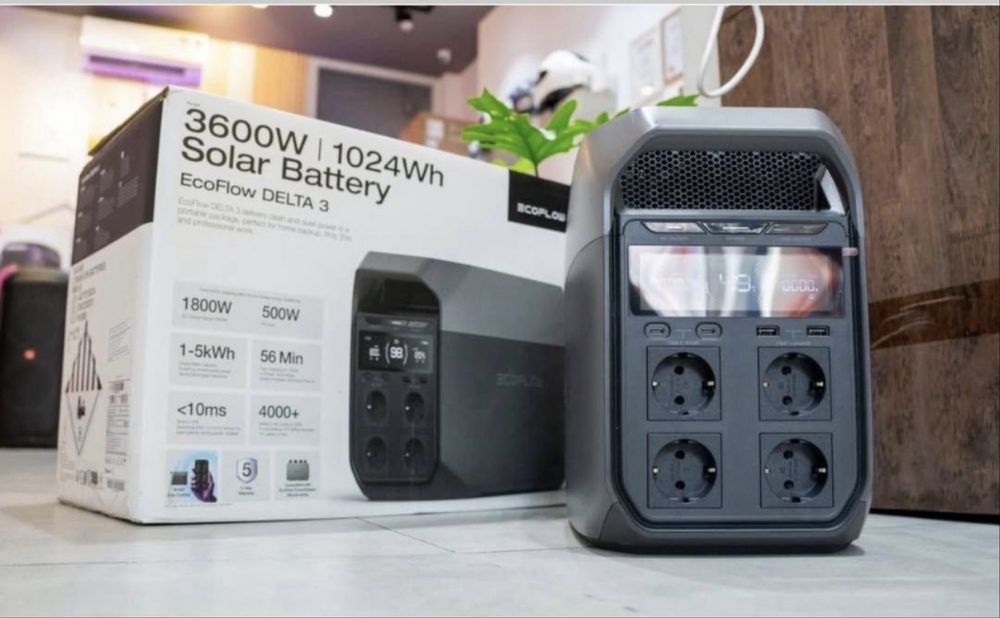 Зарядна станція EcoFlow DELTA 3 EU-Version