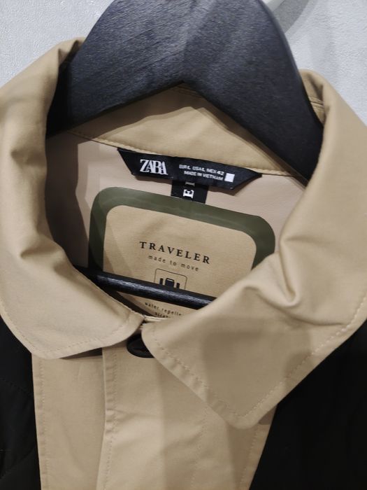 Пальто плащ тренч Zara чоловіче унісекс