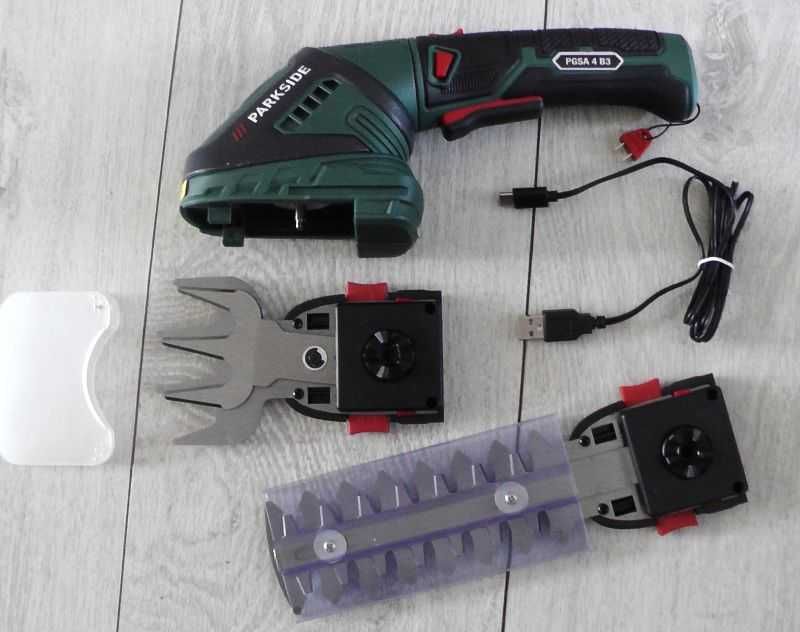 Nożyce do trawy i krzewów Parkside Akumulatorowe