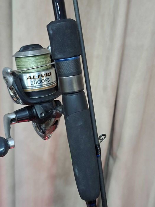 Wędka spinningowa DAM Microflex 210cm 3-15g kołowrotek Shimano 2500FB