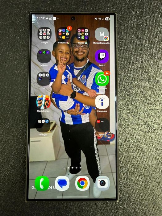 Samsung Galaxy S24 Ultra 256GB Titanium Gray – Como Novo