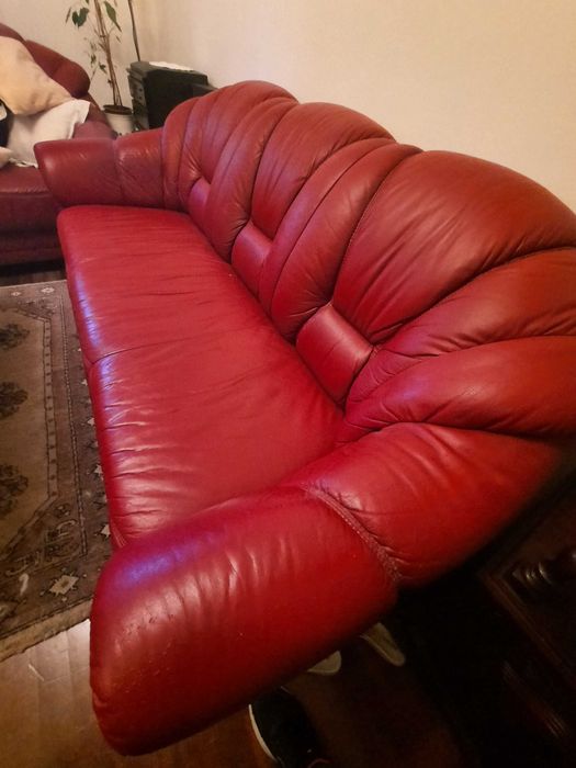 Conjunto sofás 1, 2 e 3 lugares, inclui Sofá-cama