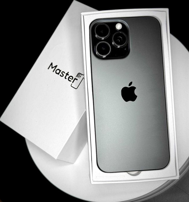 Iphone 16 Pro Max 256GB Black Jak Nowy Bateria 94-97% 6msc Gwarancji