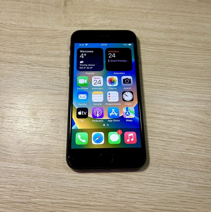 iPhone SE 2 - Czarny - Bezpośrednio - Wysyłka OLX J