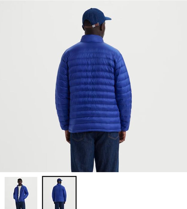 Мужская куртка-пуховик Levi’s на весну-зиму