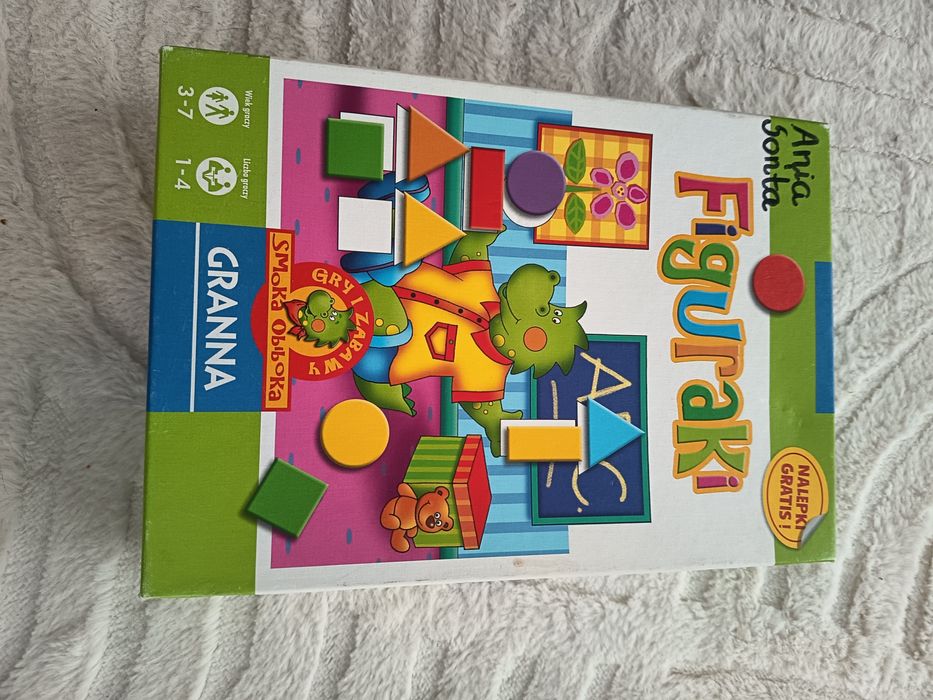Gra Figuraki Granna dla dzieci 3-7 lat