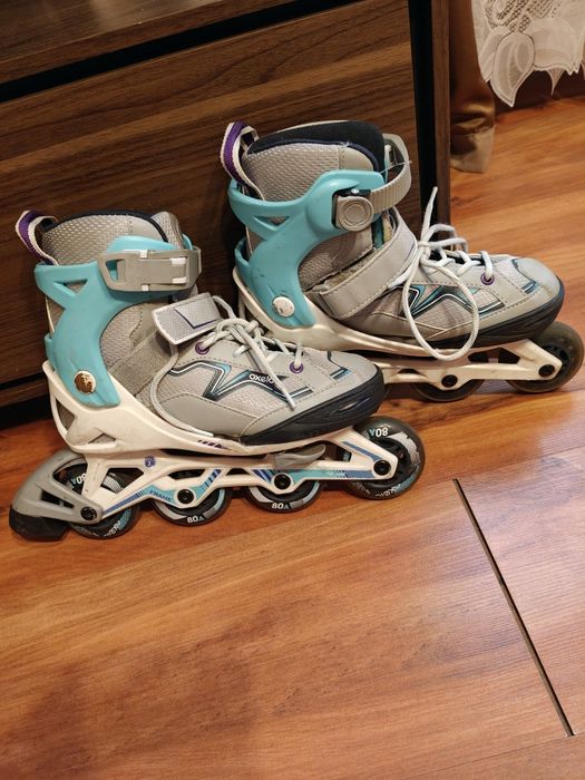 Rolki Oxelo Decathlon regulowane 32- 35