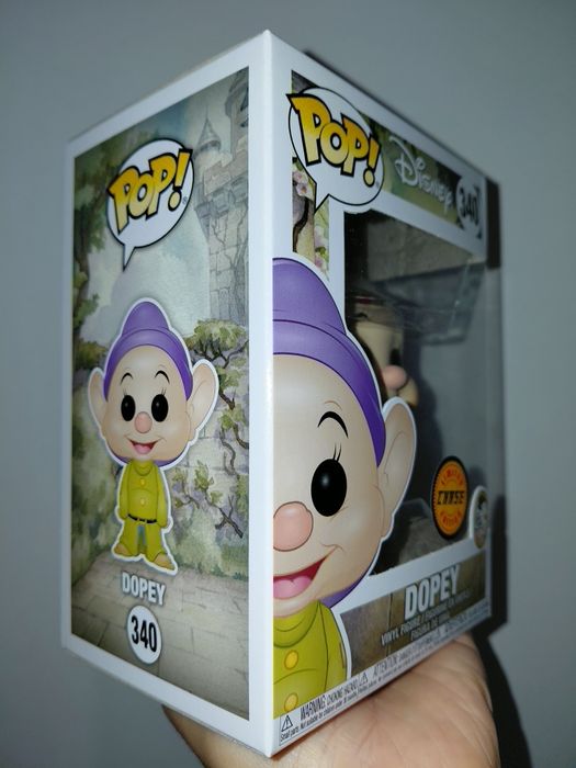 Funko Pop Disney Dopey Chase Snow White and the Seven  Dwarfs 80 Years 340