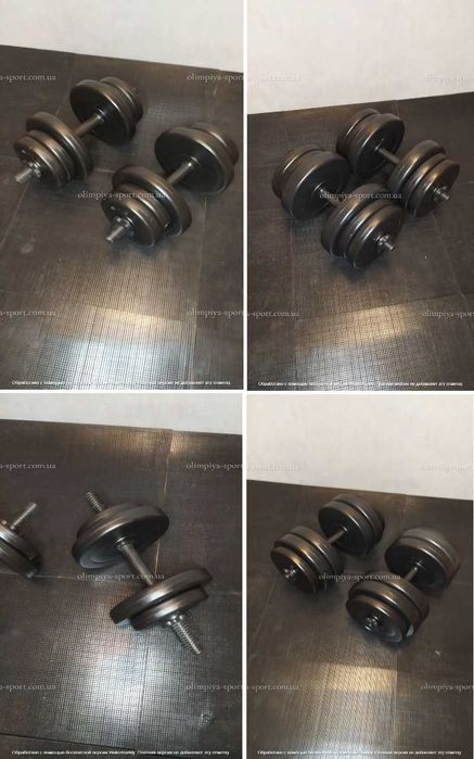 Гантелі від 8 до 26 кг ТОПОВА Ціна