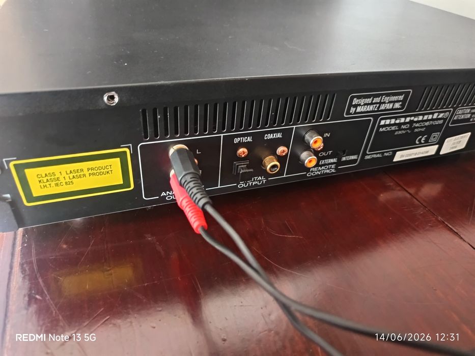Leitor de cd Marantz CD 67