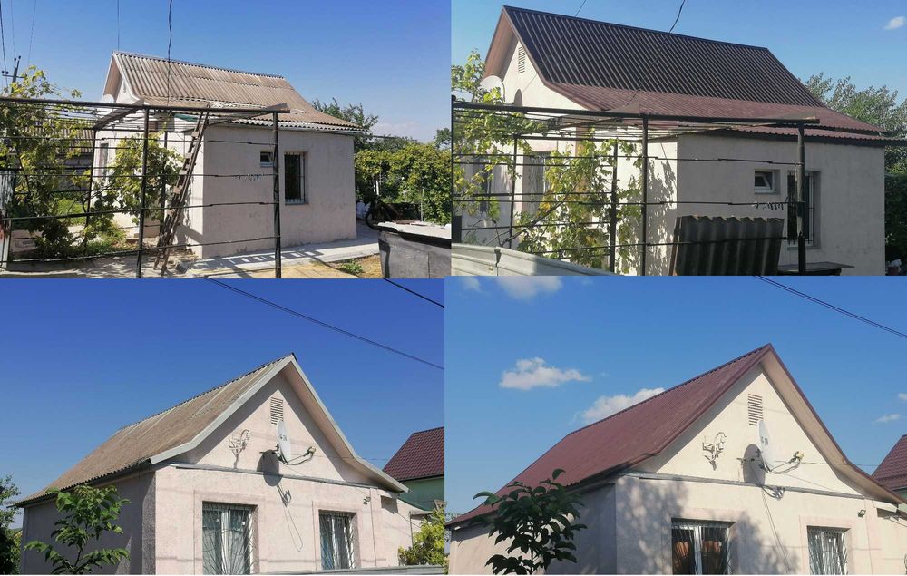 Ваш Дах недорого ,Металочерепиця та Профіль,покрівельні дахові роботи