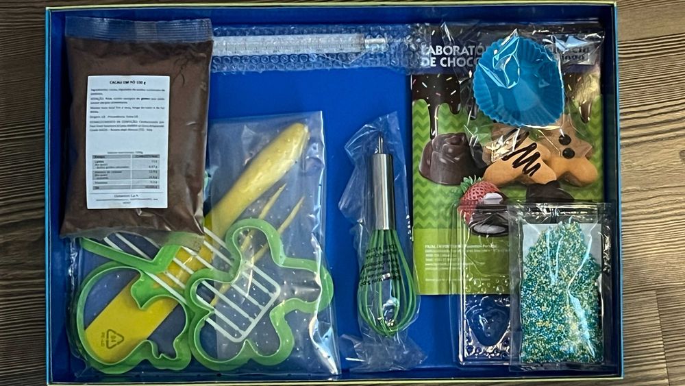 Jogo didático de ciência : Laboratório do Chocolate : Clementoni