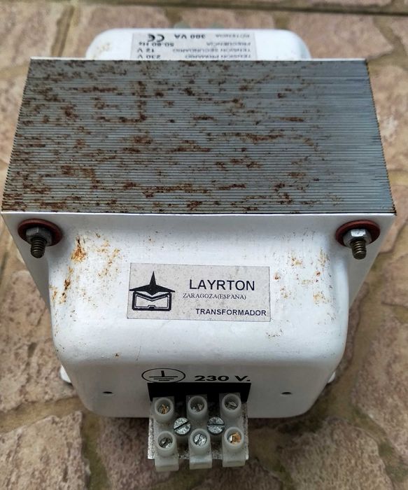 Transformador AC 12V 300VA