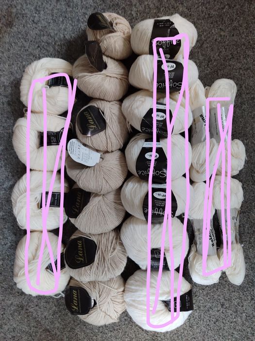 Пряжа нитка для в'язання рукоділля