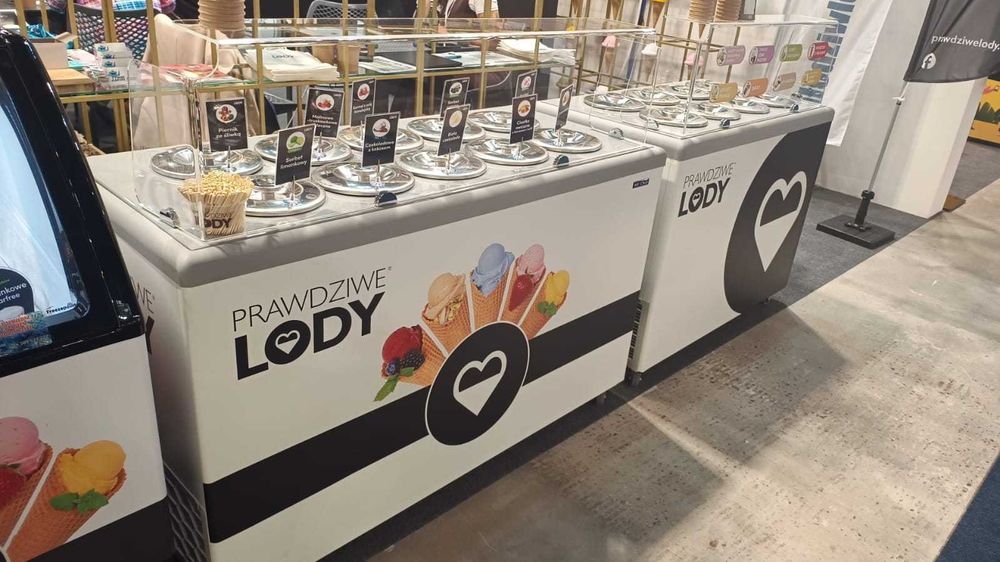 Dystrybutor do lodów DOLCE VITA 4 2024 witryna lada konserwator lody
