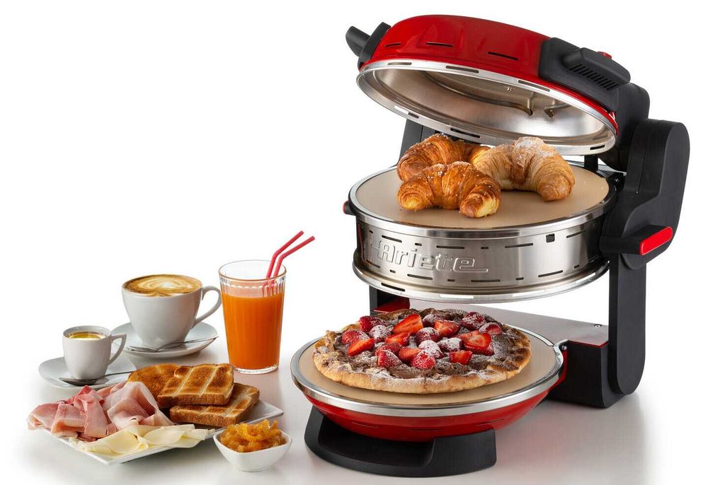 Ariete Forno Pizza Doppio 927 podwójny piec d pizzy Szybkie nagrzewani