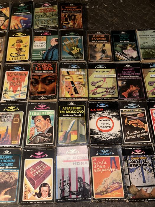 Livros antigos da coleção Vampiro