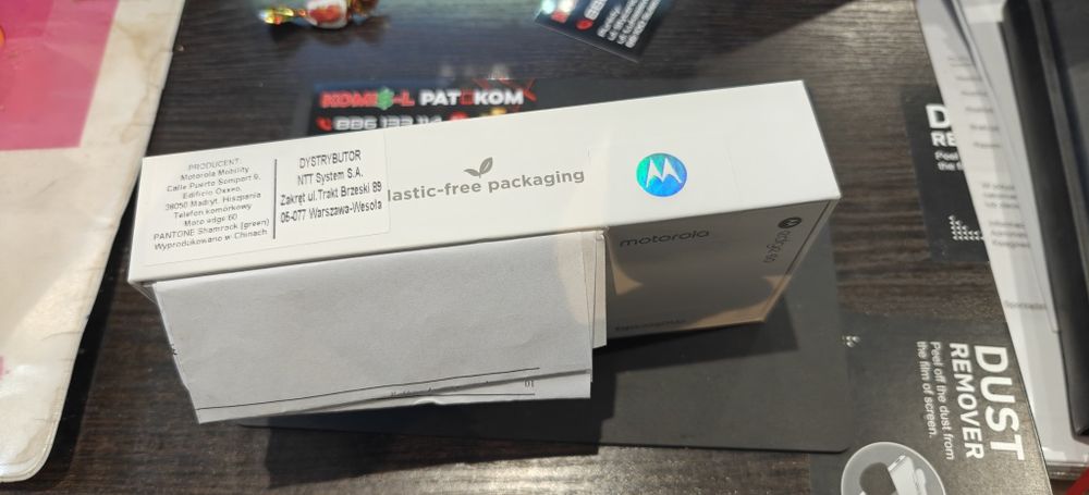 Motorola Edge 60..12/512gb Nowy greeN gwarancja producentA.. PAT-KOM