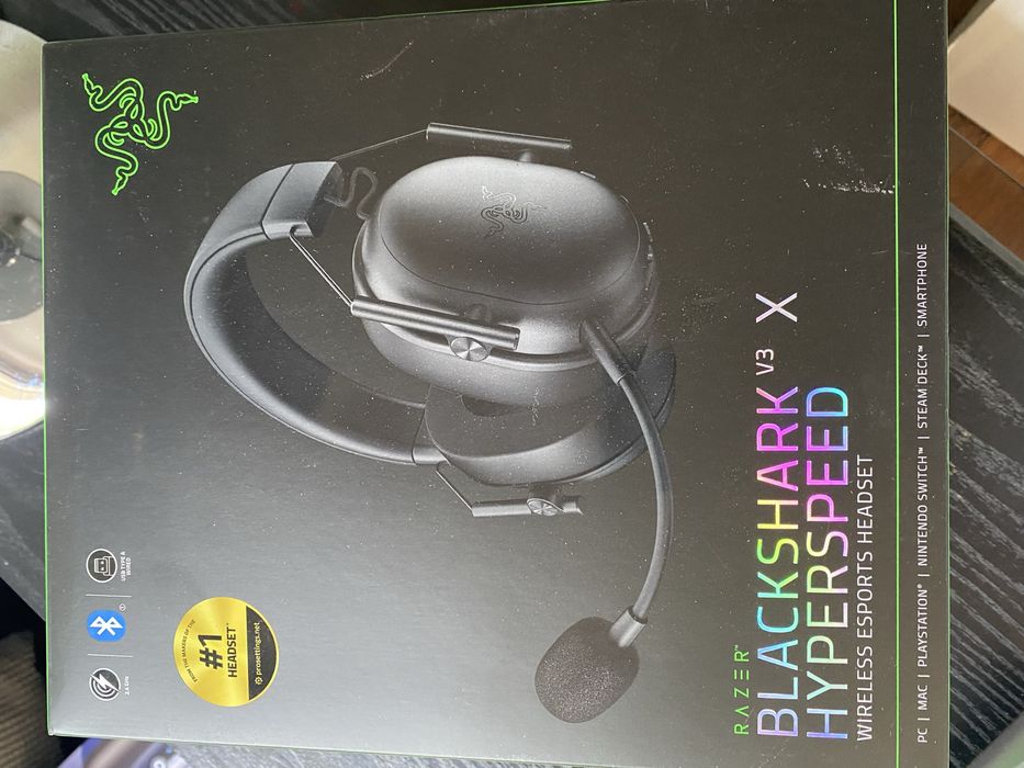 RAZER Blackshark V3 X Hyperspeed Nowe, oryginalne