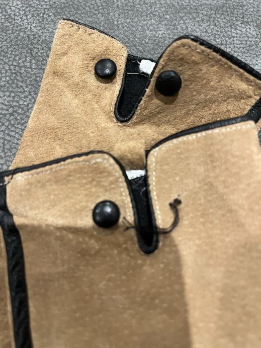 Luvas de pele para senhora