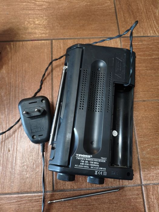 Radio przenośne Tiross TS457 stan BDB
