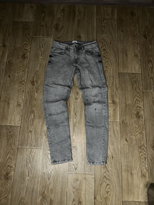 Slim fit jeans сірого кольору