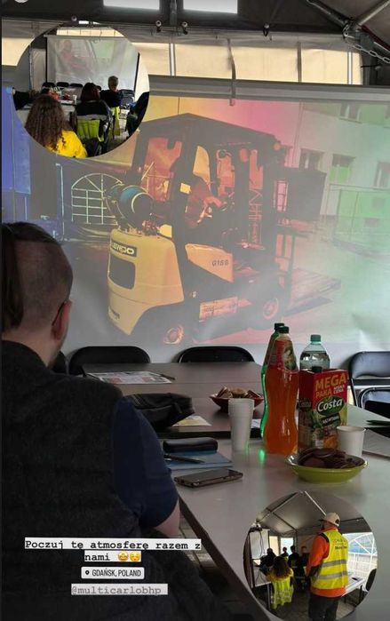 wózki widłowe  kurs, szkolenie + UPOMINEK