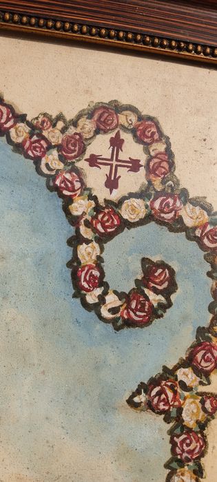 Quadro Rainha Santa Isabel peça de 1940 aceito proposta compra ou troc