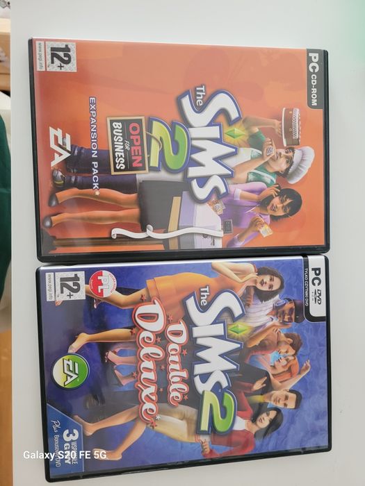 Sims 2 double deluxe, open for  business