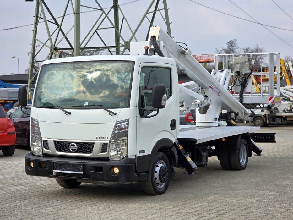 Nissan Cabstar / Multitel HX195  podnośnik koszowy, zwyżka Multitel HX195